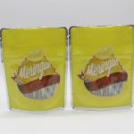 HACCP Mylar Aluminum Foil Bags 14g Resealable Three Side Seals