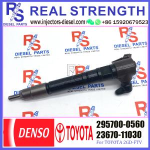 Wholesale common rail injector 23670-11030 23670-0E020 diesel fuel injector 295700-0090 295700-0560 for TOYOTA 2GD-FTV 2.4 from china suppliers