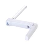 Movable ABS Two Cranks Elderly Hospital Bed Nursing Homecare Bed Manual Hospital