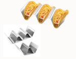 Wholesale Cheaper Price Stainless Steel Mexico Style Taco Holder Wave Shape
