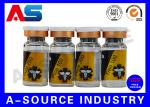 Medication Pharmaceutical Custom Vial Sticker PET / PVC CMYK glass bottle labels