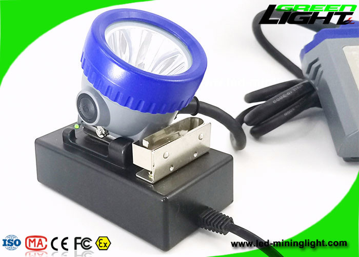 144um 10000lux Mining Safety Helmet Lamp Corded 22hrs