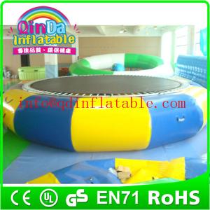 Wholesale wholesale swimming pool trampoline inflatable water jumping bed inflatable water bouncer from china suppliers