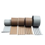 Contemporary Outdoor Design Style WPC Yacht Deck Without Caulking and Teak Wood