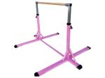 Customized Logo Availabled Ash Wood and Iron Gymnastics Kids Horizontal Bar for