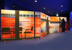 Wholesale Advertising Display Fabric Frameless Light Box Backlit 1.2 Kg/Meter Weight from china suppliers
