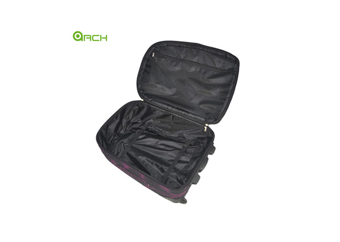 Printing Round Shape Travel Trolley Lightweight Luggage Bag with Extractable Handles