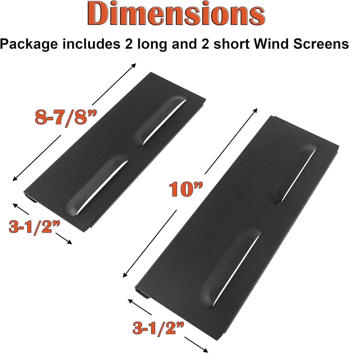 Wind Guards for Blackstone 22" Griddle Grill, Wind Screens for Blackstone 22 Inch Tabletop Griddle, Heat Shield