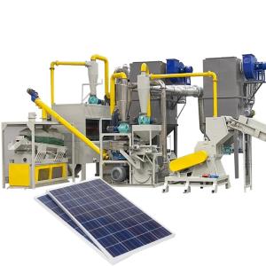 Wholesale Manufacturing Plant Silicon Metal Recycle Machine for Solar Panel Cell Sheet Recycling from china suppliers