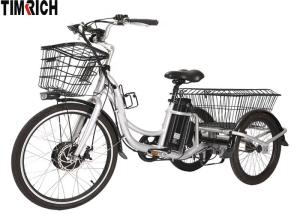 Wholesale 350 Watt Cargo Electric Battery Powered Bike 3 Wheels LCD Display TM-BGL-ET01 from china suppliers