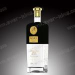 Luxury Spirit Flint Glass Bottle 1000ML For Vodka