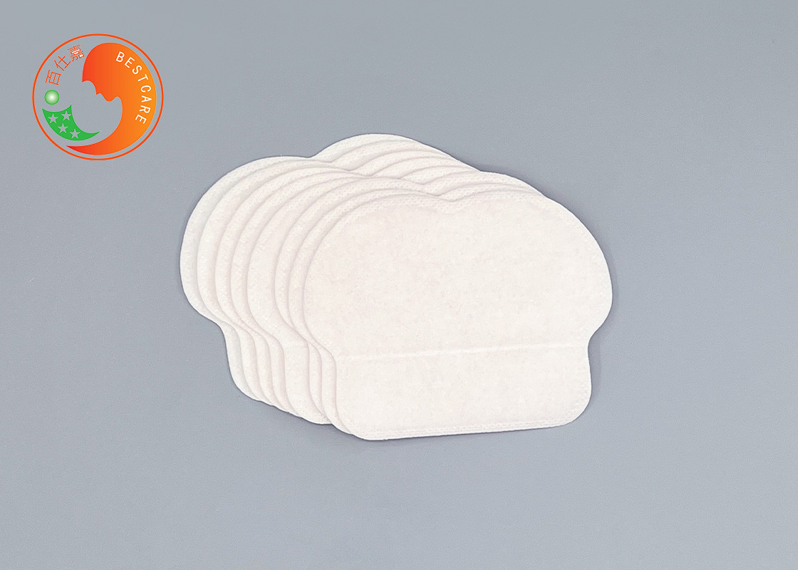 Non Washable Disposable Underarm Perspiration Pads Convenient Dryness