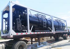 Wholesale CSC 36 Cubic Liquid Tank Container 90KW ISO Bulk Liquid Container from china suppliers