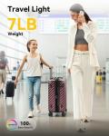 Luggage 22x14x9 Airline Approved - 35L Polycarbonate Expandable Hard Shell