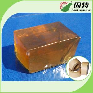 Wholesale Yellow Transparent Block Hot Melt Glue Adhesive Pressure-Sensitive Melt Adhesive Kraft Paper Tape from china suppliers