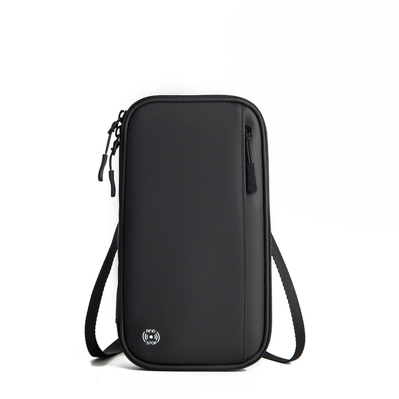 NEW MULTI-FUNCTIONAL CARD BAG FOR OVERSEAS TRAVEL PORTABLE DOCUMENT BAG RFID WATERPROOF MULTI-CARD NECK