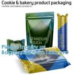Kraft paper pouch, Odor Proof Bags, Zip Top Waterproof For Food Storage, Heavy