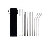 Food Grade Water Bottle Accessories 18/8 Stainless Steel Drinking Straw With