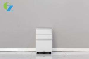 Wholesale Office Non KD Metal 3 Drawer Mobile Pedestal File Cabinet With Wheels from china suppliers