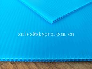 China PP Plastic Corrugated Sheets Water Resistant PP Plastic Plate 200g/㎡ - 3500g/㎡ on sale