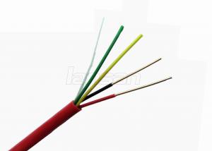 Wholesale 4 Cords Bare Copper Security Fire Alarm Cable PVC Flame Proof Length Customized from china suppliers