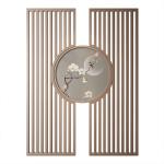 Screen Partition Aluminum Alloy Profiles T6 Entry Grille Living Room