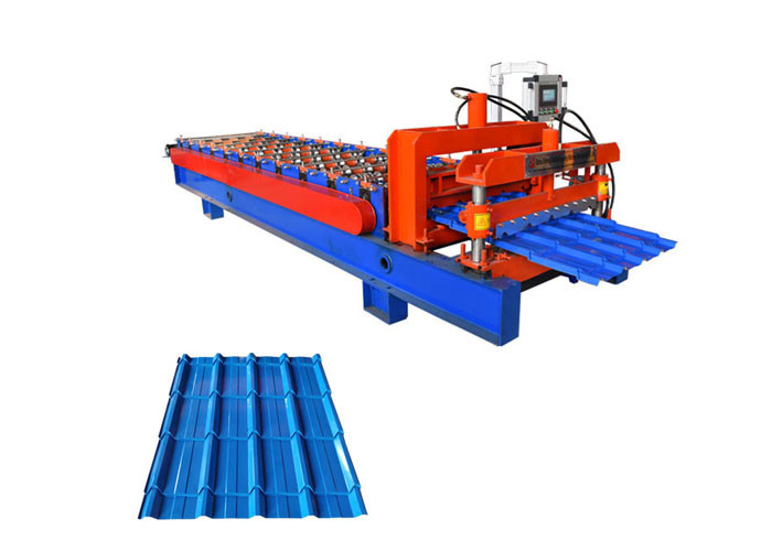 Profiled Aluminium Roll Forming Machine , Galvanized Color Steel Roll Forming Machine
