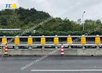 Traffic Plastic Spiral Staircase Guardrail Roller Safety Barrier Pliable