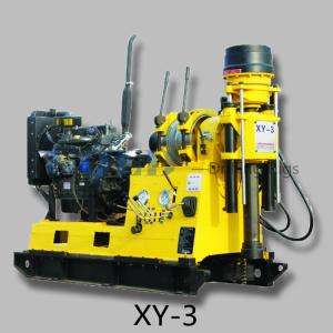 Wholesale XY-3 portable water well drilling rig which can be mounted on truck, track and trailer from china suppliers