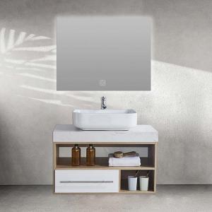 China European Bathroom Vanity Cabinets Modern Bathroom Vanities Solid Wood on sale