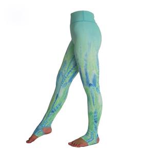 Wholesale Stylish Stretchable Wide Waist Sublimation Yoga Pants Yoga Activewear Full Length from china suppliers