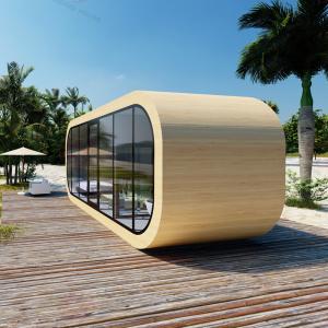 Wholesale Apple Cabin Prefabricated Flat Pack Modular Container House On Wheels for in Market from china suppliers