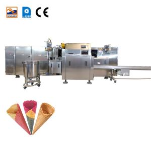 Wholesale 61 Baking Plates Ice Cream Cone Maker Baking Machine PLC Control from china suppliers