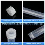 2ml Graduated Plastic Cryovial Cryogenic Vial Tube Self Standing With Cap 10ml