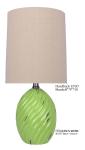 Antique E26 E27 Drum 18.5" Brushed Brass Table Lamps For Living Room