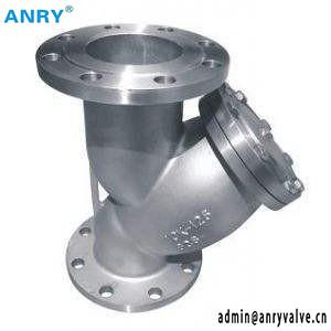 China Flanged RF  Y Type Strainer Valve SS304 SS316 CF8 CF8M Body Y Pattern Strainer on sale