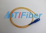 Simplex single mode pigtail fiber optic SC / UPC 0.9mm 1.5 meters RoHS
