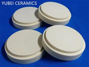 Wholesale Ivory 99% Alumina Ceramic Round Plate , Alumina Ceramic Disk from china suppliers
