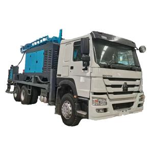 Wholesale 129HP Diesel Engine Water Well Drilling Rig Machine 450m Drilling Depth 500mm Dia from china suppliers