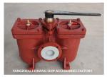 AS4065-0.75/0.26 Cb/T425 Double oil strainers For Oil separator outlet Body Cast