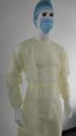 PP isolation disposable visitor gown medical supplies doctor nurse yellow