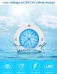 Resin Filled Swimming Pool Light Accessories LED Light IP68 18W 24W 35W