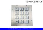 IP68 Hyper Ruggedized Piezo Keypad 3x4 Matrix For Rough Enviroments
