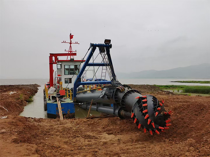 WN250 Sand Pump Powerful Cutting Suction Dredger 16kw Rexroth For Waterway Maintenance And Construction Needs