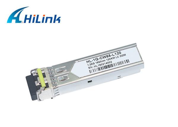 Long Distance CWDM Multiplexer SFP 1270-1610nm 1.25G 120km Fiber Optic