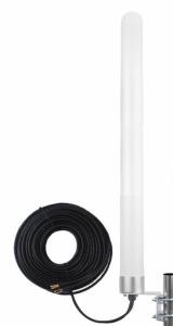 Wholesale 698 - 2700 MHz high gain dual Polarized 3G 4G LTE WIFI Outdoor Omni MIMO Antenna from china suppliers