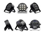 9 x 10W LED Par Light RGBW PAR 64 90W DMX512 Slim Effect DJ Stage Lighting