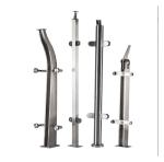 Outdoor Stair Stainless Steel Railing Brackets for Bridge Railings and Handrails