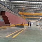 20 Tons Rail Transfer Cart , Material Handling Cart For Steel Manufacturing