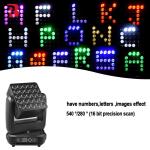 25*12W RGBW 4in1 LED Matrix Moving Head Light For DJ Concert Event Show